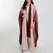 Women's Clothing Plus Size Spring Coat For Women With Gradient Color Loose Bat Sleeves For Women Fashionable Long Sleeve Robe Coat_ecoleips.com