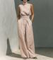 Spring/Summer Women's Casual Suit Sleeveless Long Pants European American Style Independent Website Fashionable Outerwear_ecoleips.com