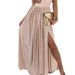 Women's Clothing Summer New Women's Fashion Temperament Dress Splicing Sequin Sleeveless Dress_ecoleips.com
