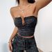 Women's Clothing Sexy Design Vest Sports Trousers Suit_ecoleips.com