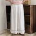 Japanese-style Ramie Vintage Lace Loose Casual Wide-leg Pants_ecoleips.com