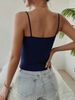 Women's Cropped Tops Spring And Summer Corset Korean Suspenders Vest Sexy Camisole Slim Y2K Corset Tops Casual Basic T-shirt_ecoleips.com