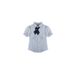 Audday Petite Outfit College Style Half Summer Skirt JK Uniform Short Shirt Women Two-Piece Set_ecoleips.com