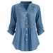 2025 New Commuter Style Fashion Loose Long Sleeve Shirt For Women_ecoleips.com