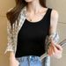 Women's Ribbed Tank Top - Anti-Slip, Side Coverage, Slim Fit, Stretchy & Versatile For All Seasons (White/Grey/Black)_ecoleips.com