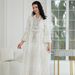 NC81 Women's Fashion Mesh Embroidered Sequined Patchwork Long Robe Dress Islamic Modesty Size L-3XL for Women's Clothing Muslim Fashion_ecoleips.com