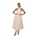 Women's Clothing Spring And Summer New High End Fashion Mesh High Neck Casual Halter Neck Dress For Women_ecoleips.com