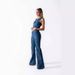 Women's Clothing Spring New Slim Sleeveless Fashion Street Retro Style High Waist Denim Jumpsuit_ecoleips.com