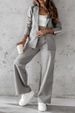 Women's Clothing New Style Autumn And Winter Women's Long Sleeve Lapel Casual Suit Set_ecoleips.com