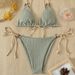 Women's Clothing New Swimsuit Women's Bikini Two Piece Sexy Lace Up Beach Vacation Swimsuit_ecoleips.com