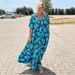 Women's Clothing V Neck Short Sleeved Casual Loose_ecoleips.com