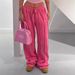 Qiduo European And American Cross-Border Xiyin Women's Loose Drawstring Solid Color Versatile Fashion Casual Long_ecoleips.com