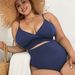 Verve New Swimwear Two-Piece High Waist Plus Size Bikini Women's Swimsuit_ecoleips.com