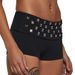 Sexy Hot Girls Women's Studded Gothic Y2K Punk Cross Border Independent Website European American Fashion Super Short Shorts_ecoleips.com