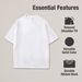 Cotton Breathable Women Short Sleeve T Shirts O Neck As Picture Couple_ecoleips.com