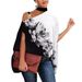 Summer Halter-Neck Bat-Sleeve Printed Shirts For Women And Women_ecoleips.com