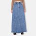 Women's Clothing High Waist Casual Retro Denim Women's Skirt_ecoleips.com