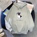 Women's Loose-fitting Hoodie 2024 New Style For Junior High School Students, Trendy Brand Ins Spring And Autumn Women's_ecoleips.com