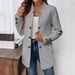 2025 Autumn Winter European And American Women's Cross-Border New Fashion Three-Button Double-Button Jacket Blazer_ecoleips.com