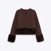 New Fashion Fur Splicing Knitted Sweater_ecoleips.com