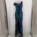 Women's Clothing Sexy retro off-shoulder sequined dress formal dress_ecoleips.com