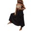 Boho Maxi Skirt With Drawstring Waist & Oversized Pockets – Flowy Polyester Blend (6 Colors, S-XXL, Euro Breezy Style)_ecoleips.com