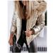 K Short Hooded Cotton Coat With A Zipper; Slim Fit, Bright PU Color, Fashionable And Warm. No Glasses Or Other Accessories_ecoleips.com