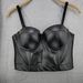 Women's Solid Color Leather Suspenders Summer Elastic Vest Sexy Korean Bra European American Chest Wrap Top All Match_ecoleips.com