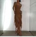 Women's 2023 style summer new cross-border hit one-shoulder jellyfish lace dress sexy hot girl ur women's clothing_ecoleips.com