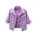 Women's Denim Jacket Short Casual Versatile Spring Autumn Fashion Outerwear_ecoleips.com