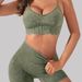 Women's Clothing Hip Shorts Fitness Clothes Sports 2 Piece Suit Frosted Washed Seamless Yoga Set_ecoleips.com