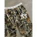 Women's Clothing Spring And Autumn New Branch Pattern Printed Casual Pants Fashionable Wide Leg Mopping Versatile Long Pants_ecoleips.com