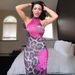 Women's Sexy Leopard Print Dress European American Style round Neck Backless Slim Fit Bodycon Summer Fashion Casual Dress_ecoleips.com