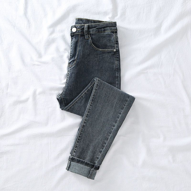 Women's Clothing New Pencil Jeans For Women Elastic Slim Fit High Waist Denim Trousers Women's Clothing_ecoleips.com