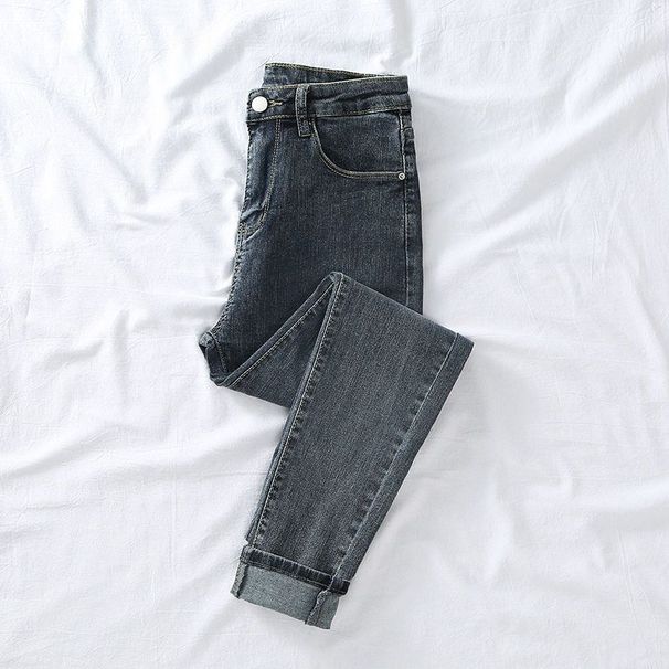 Women's Clothing New Pencil Jeans For Women Elastic Slim Fit High Waist Denim Trousers Women's Clothing_ecoleips.com