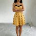 Button Front Knit Sweater Dress Women's Contrast Strap V-Neck A-Line Midi Skater Dress Casual Summer Daily Party Knitted Dress_ecoleips.com