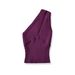 AP26080-26 Summer Hollow Out One-Shoulder Camisole Women, Slim Fit Sleeveless Knit Tank Top For Women_ecoleips.com