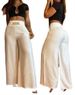Women’s Clothing new products temperament waist wide leg casual loose trousers for women_ecoleips.com