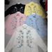 Women's Clothing Women's Style Long Sleeved Shirt Style Loose Collar Top With Stylish Design Heavy Duty Embellishments_ecoleips.com