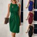Aria Basics Aria Basics Cross-Border European And American Women's Fashion Round Neck Slim Fit Hollow Design Sleeveless Bodycon Elegant_ecoleips.com