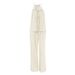 Women’s Clothing Spring And Summer New Design Casual Lace Up Tops High Waist Casual Wide Leg Pants Two Piece Set Women_ecoleips.com