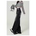 Vintage Washed Black-Grey Wide-Leg Jeans For Women, New Spring-Summer High-Waisted Loose Fit With Draped Effect,_ecoleips.com