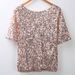 Women Shine Sequin Y2k T-Shirts Short Sleeve Spoon Collar Mid-Length Tee Tops Clubwear_ecoleips.com