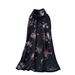 Women's Clothing Light Mature Style High Grade Hot Stamping Print Fishtail Skirt Female Summer High Waist Slim Satin Hip Covering Midi Skirt_ecoleips.com