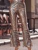 K Flared Pants With Sequins, Elegant Temperament, Slim Fit Straight Leg Wide Leg Pants_ecoleips.com