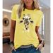 Summer European And American Cross-border Foreign Trade Wholesale T-shirts, Round-neck Casual Plus-size Loose_ecoleips.com