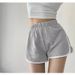 Women's Sports Shorts Summer Korean Style Trendy Loose Slim Wide Leg Casual Three Quarter Pants for Students_ecoleips.com