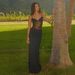 Women's Sexy Backless Halter Lace Panel Black Maxi Dress – Elegant French Style Gown_ecoleips.com