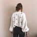 Aria Basics Aria Basics European And American Cross-Border Hot-Selling Heart Print Style Sweater For Women Autumn Winter Casual Round Neck_ecoleips.com