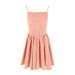 WG217 European And American Cross-border Summer New Sweet, Fashionable, Sexy Dress, Solid Color Zipper Strapless_ecoleips.com
